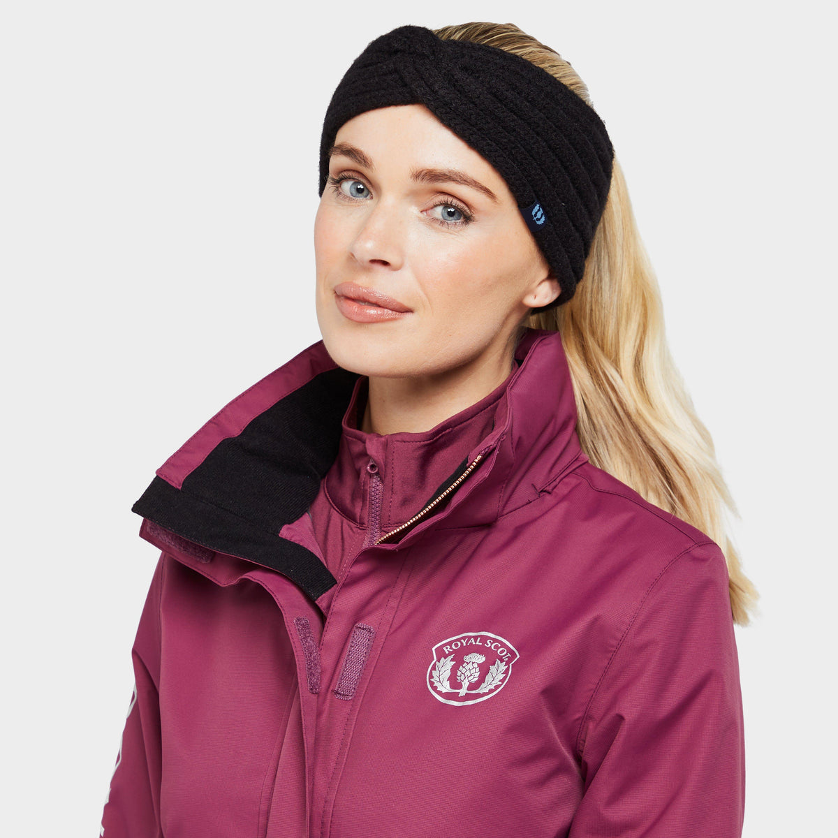 Adults Knotted Headband Black