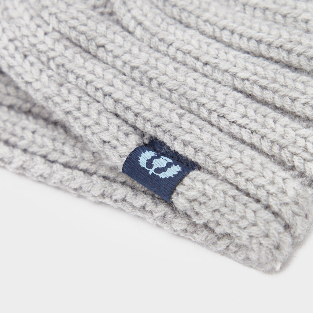 Adults Knotted Headband Grey Marl