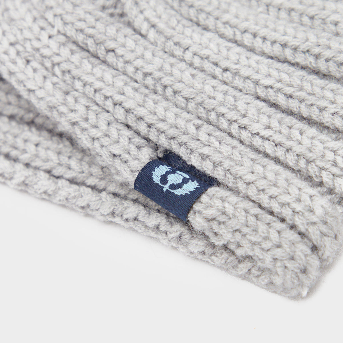 Adults Knotted Headband Grey Marl