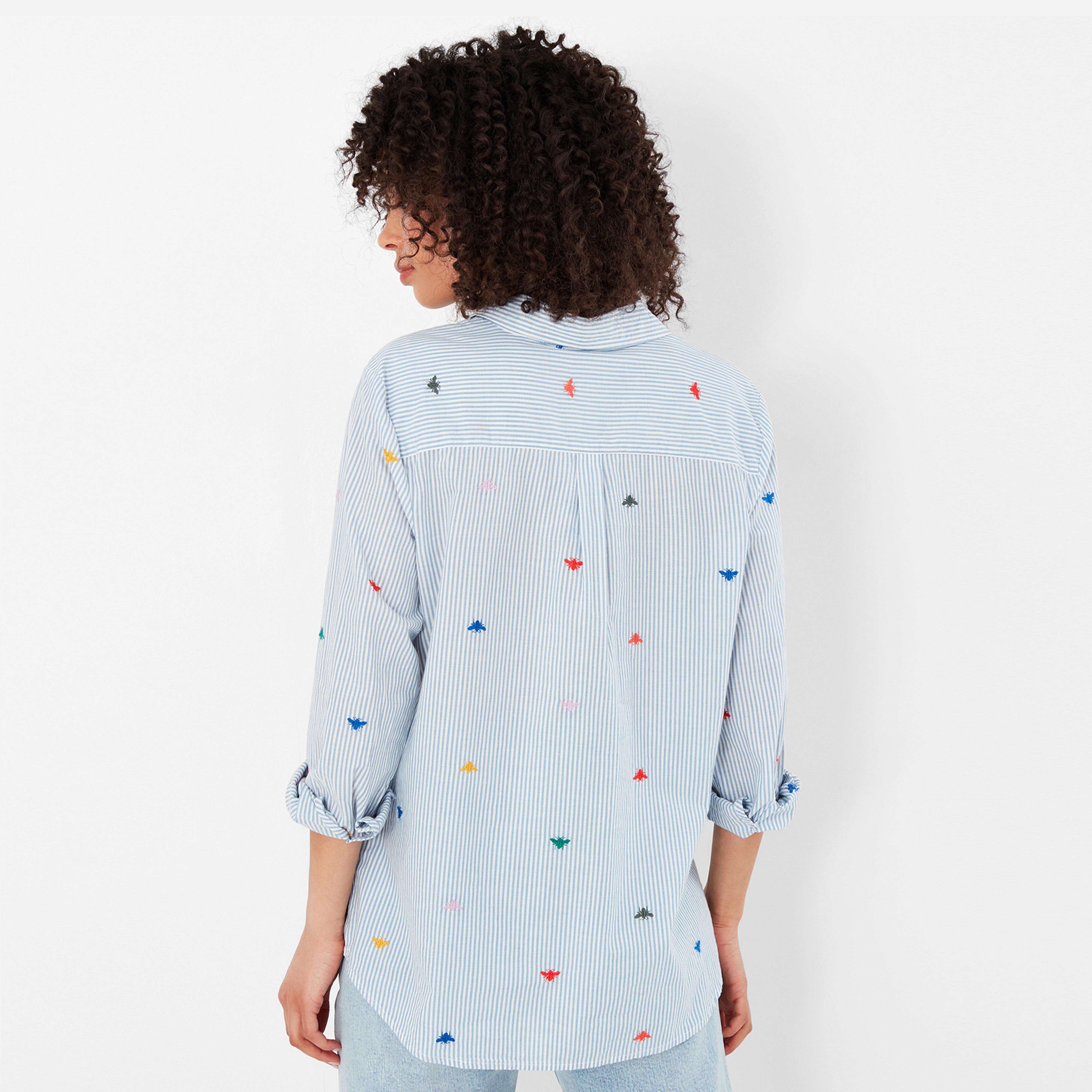 Womens Cornelia Shirt Blue Bees