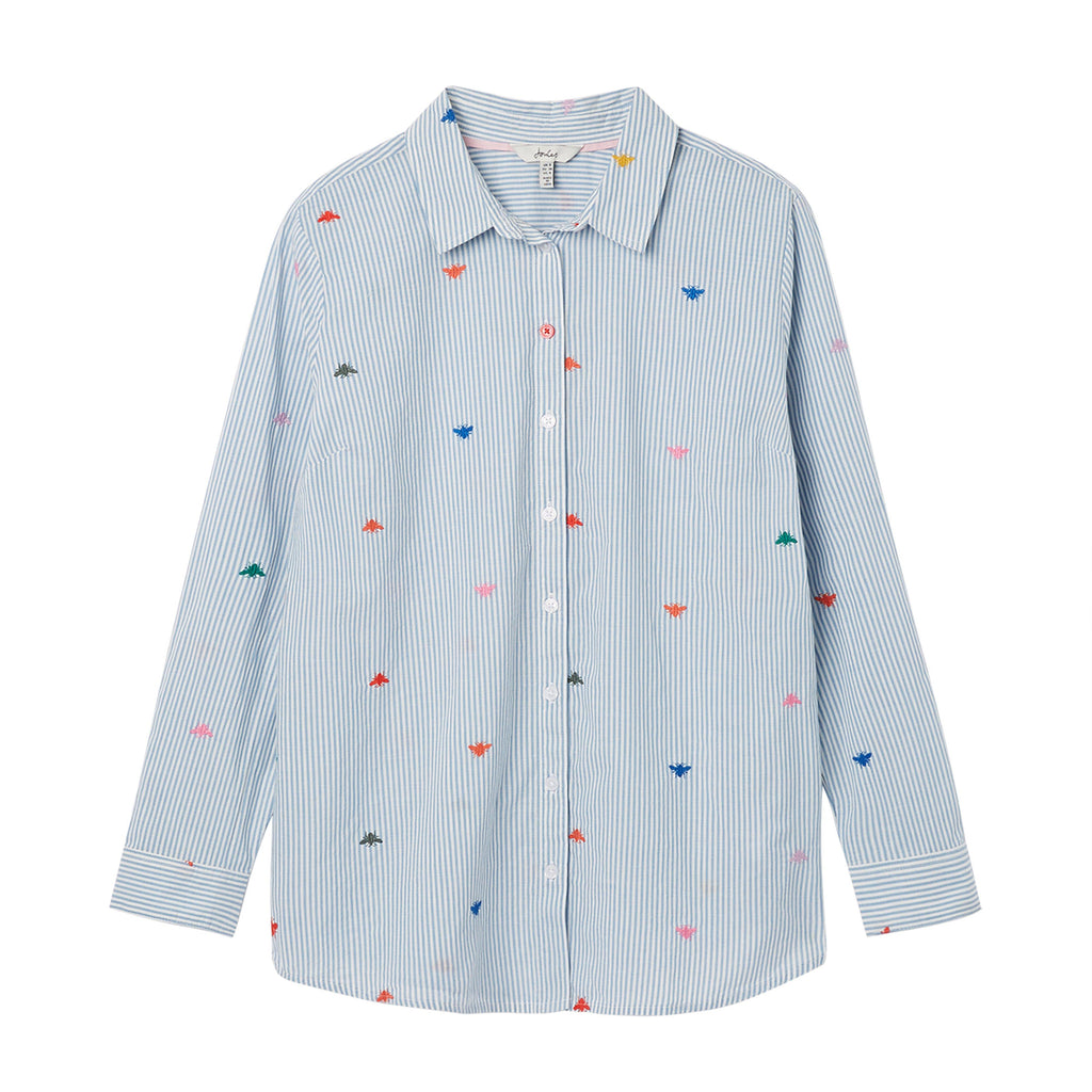 Womens Cornelia Shirt Blue Bees