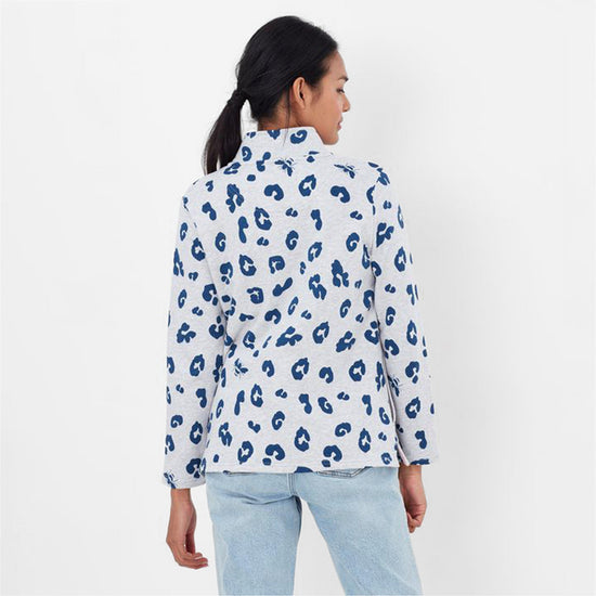 Women's Pip Print Sweatshirt Grey Large Leopard