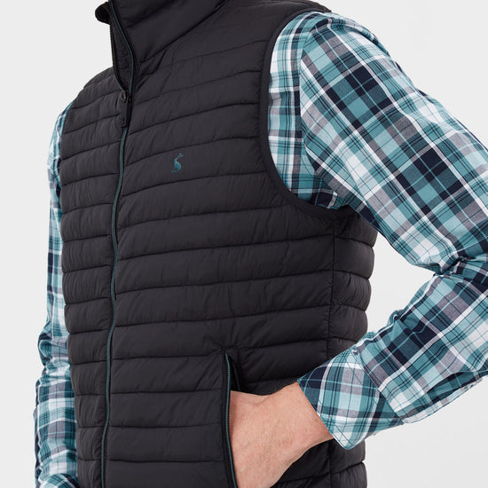 Mens Snug Gilet Black