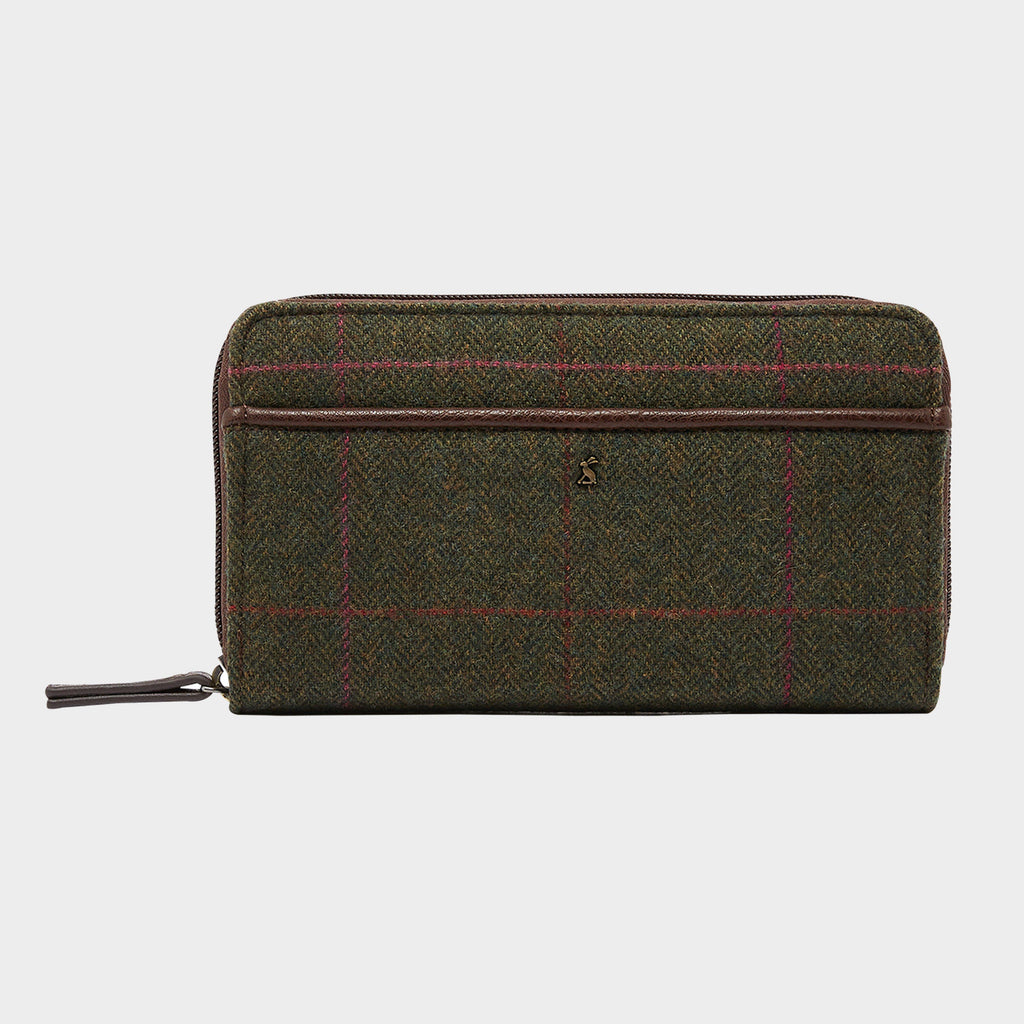 Women's Adeline Purse Green Tweed
