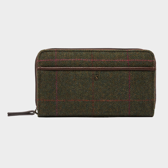 Women's Adeline Purse Green Tweed