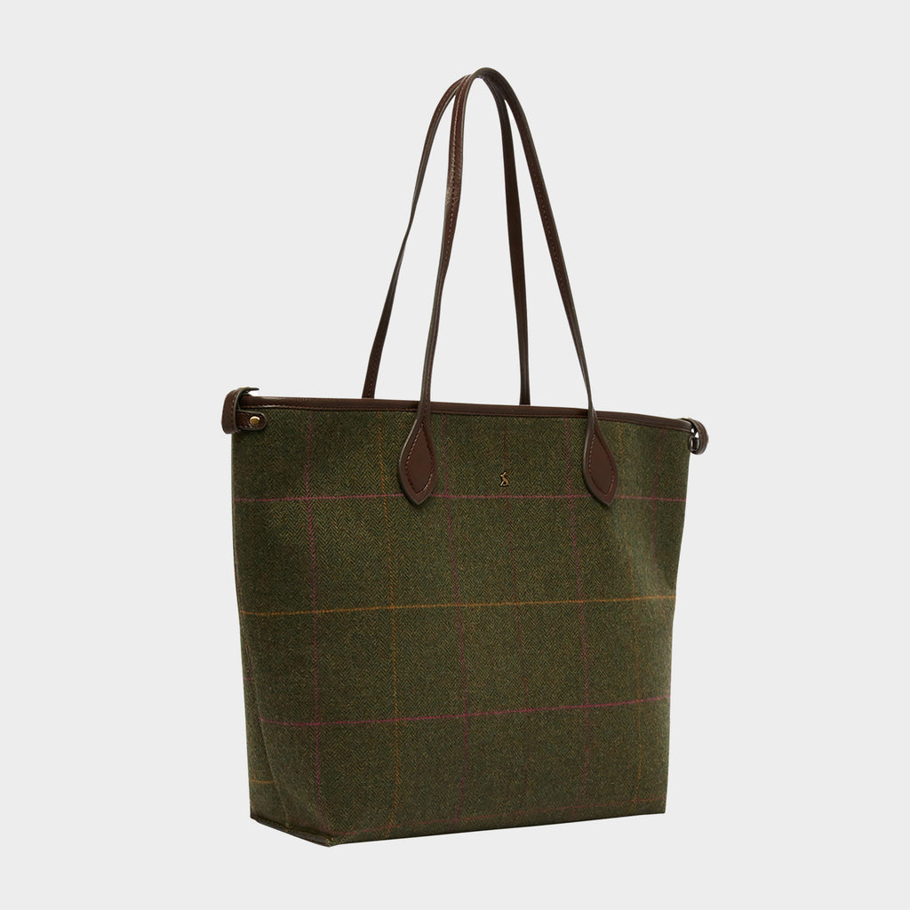 Women's Adeline Tote Green Alder Tweed