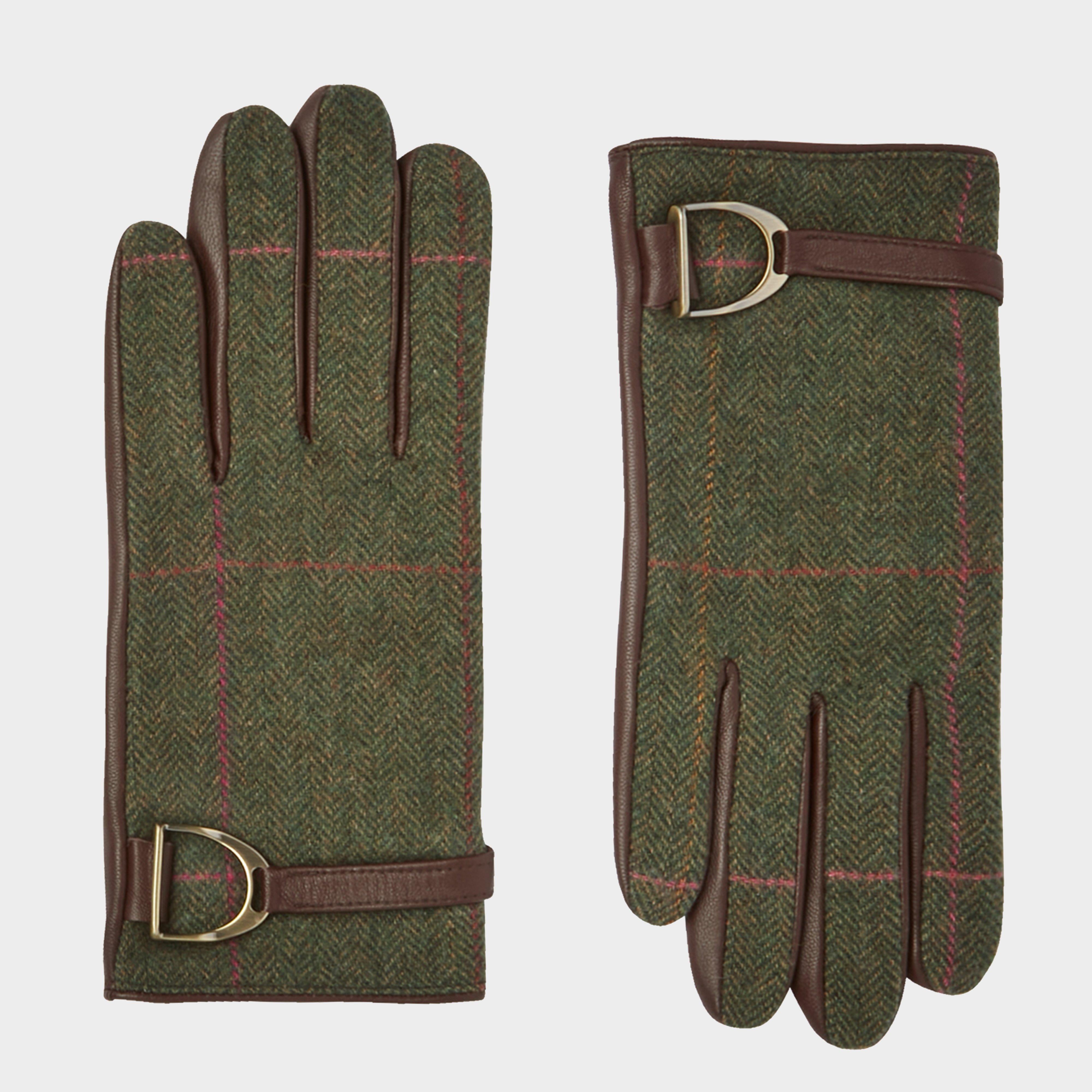 Womens Allerdale Gloves Green Alder Tweed