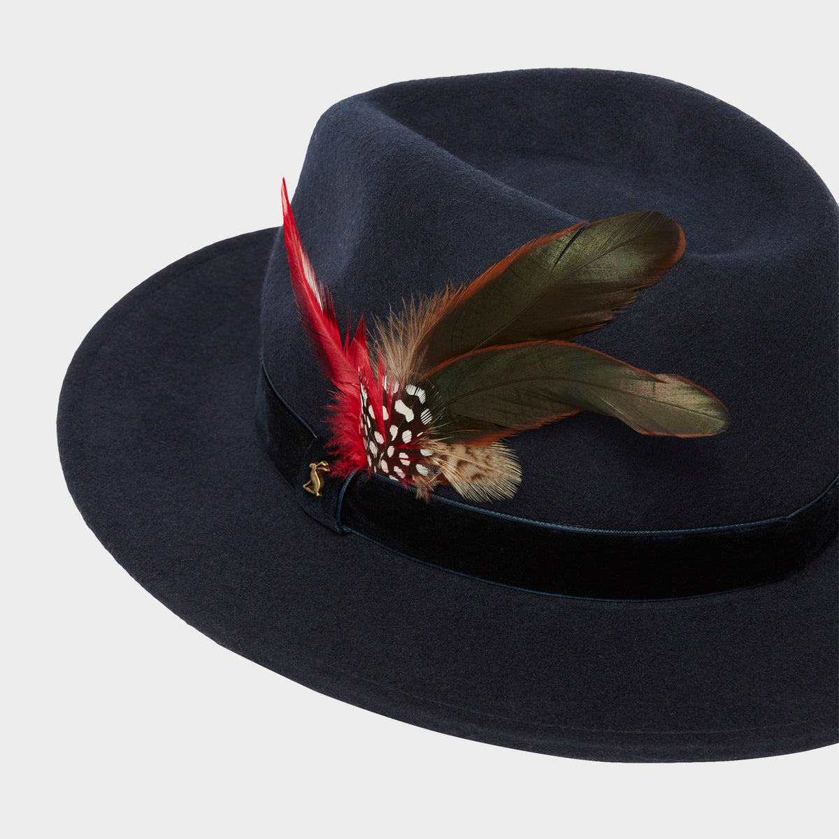 Women's Fedora Hat French Navy