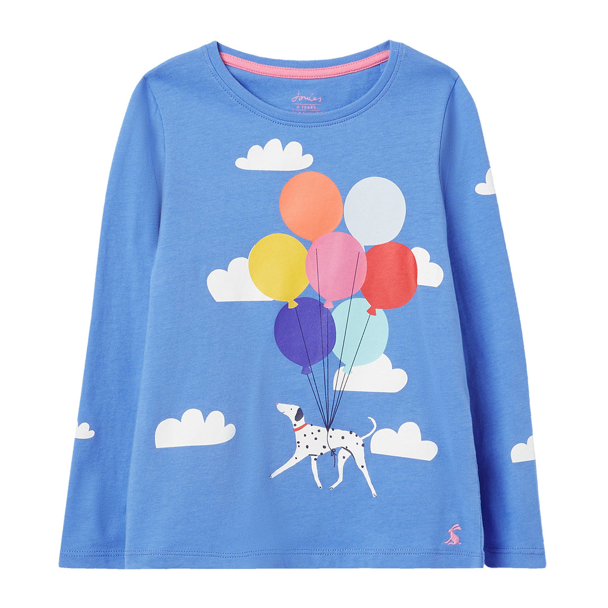 Kids Bessie T-Shirt Blue Dalmatian