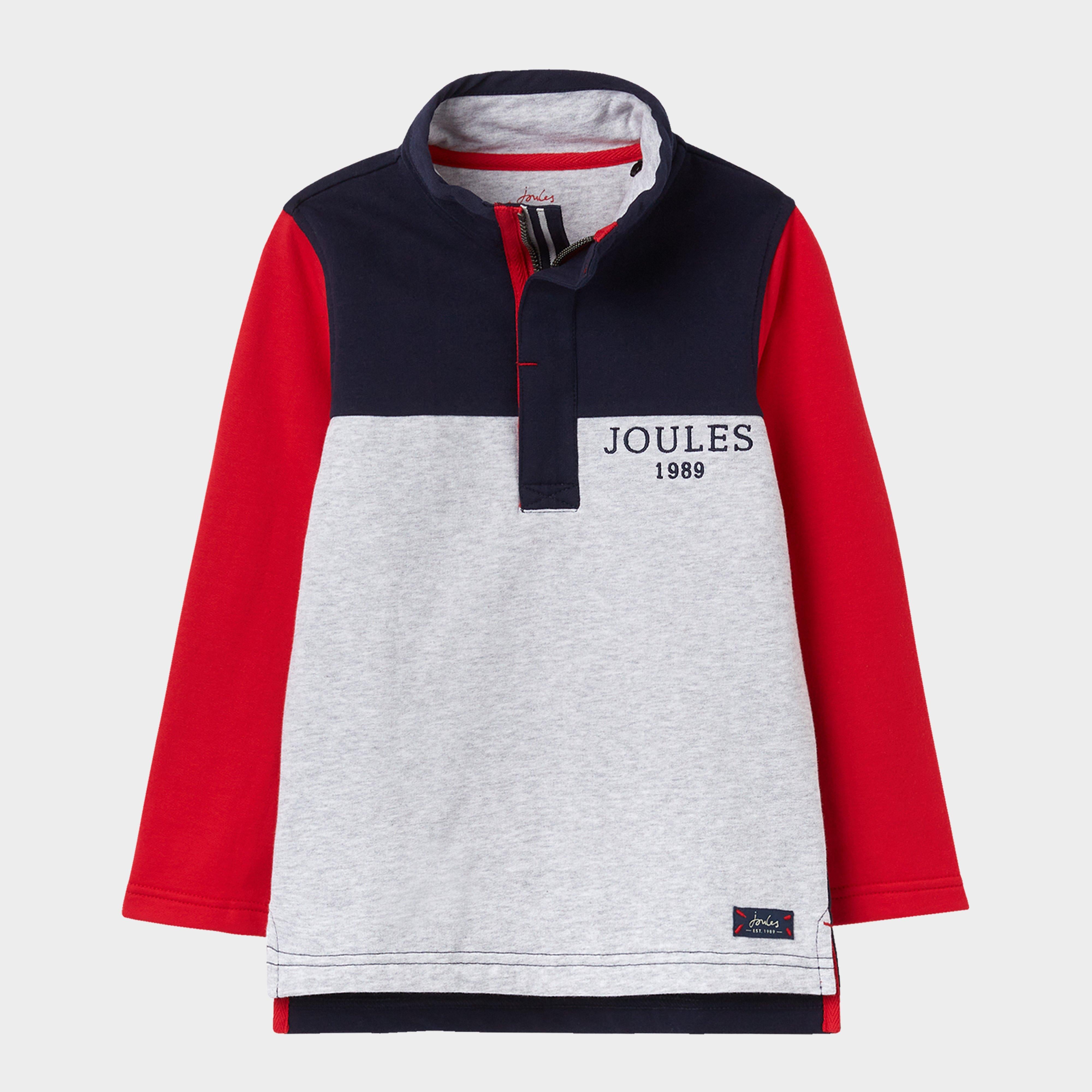 Kids Dale Sweatshirt Navy/Red/Grey