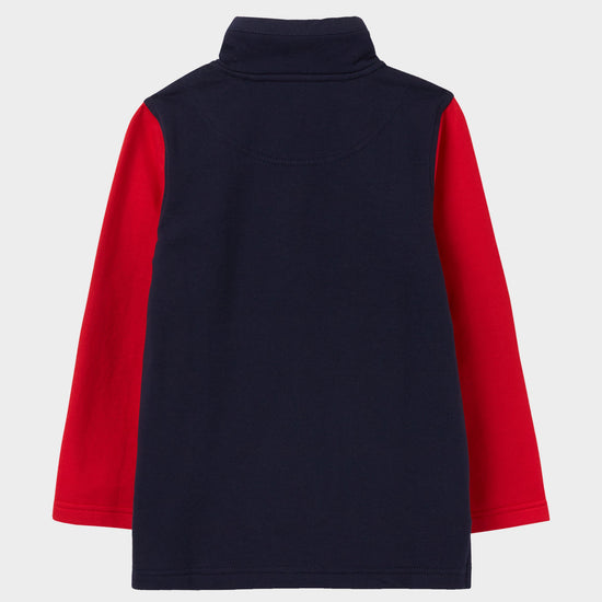 Kids Dale Sweatshirt Navy/Red/Grey