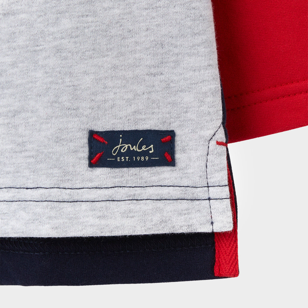Kids Dale Sweatshirt Navy/Red/Grey