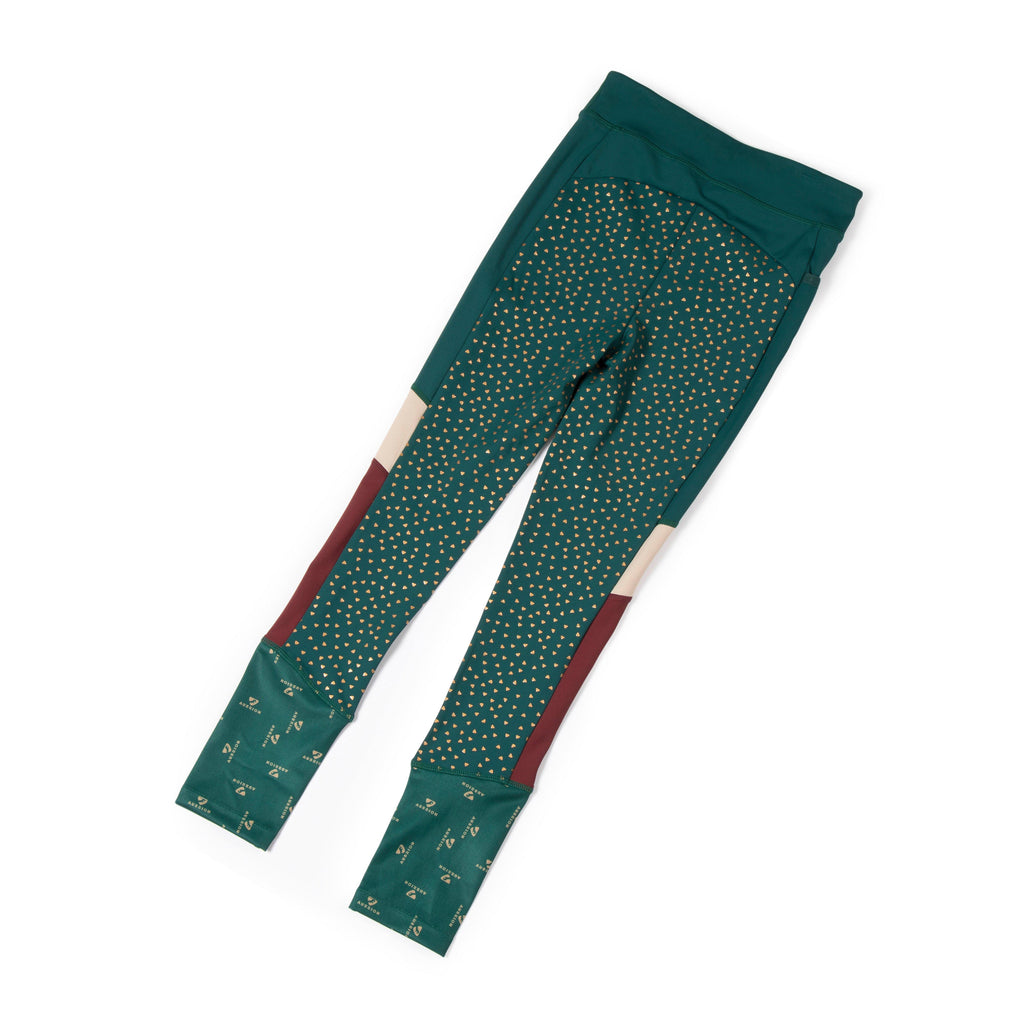 Kids Eastcote Riding Tights Dark Green