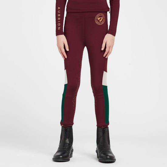 Kids Eastcote Riding Tights Wine