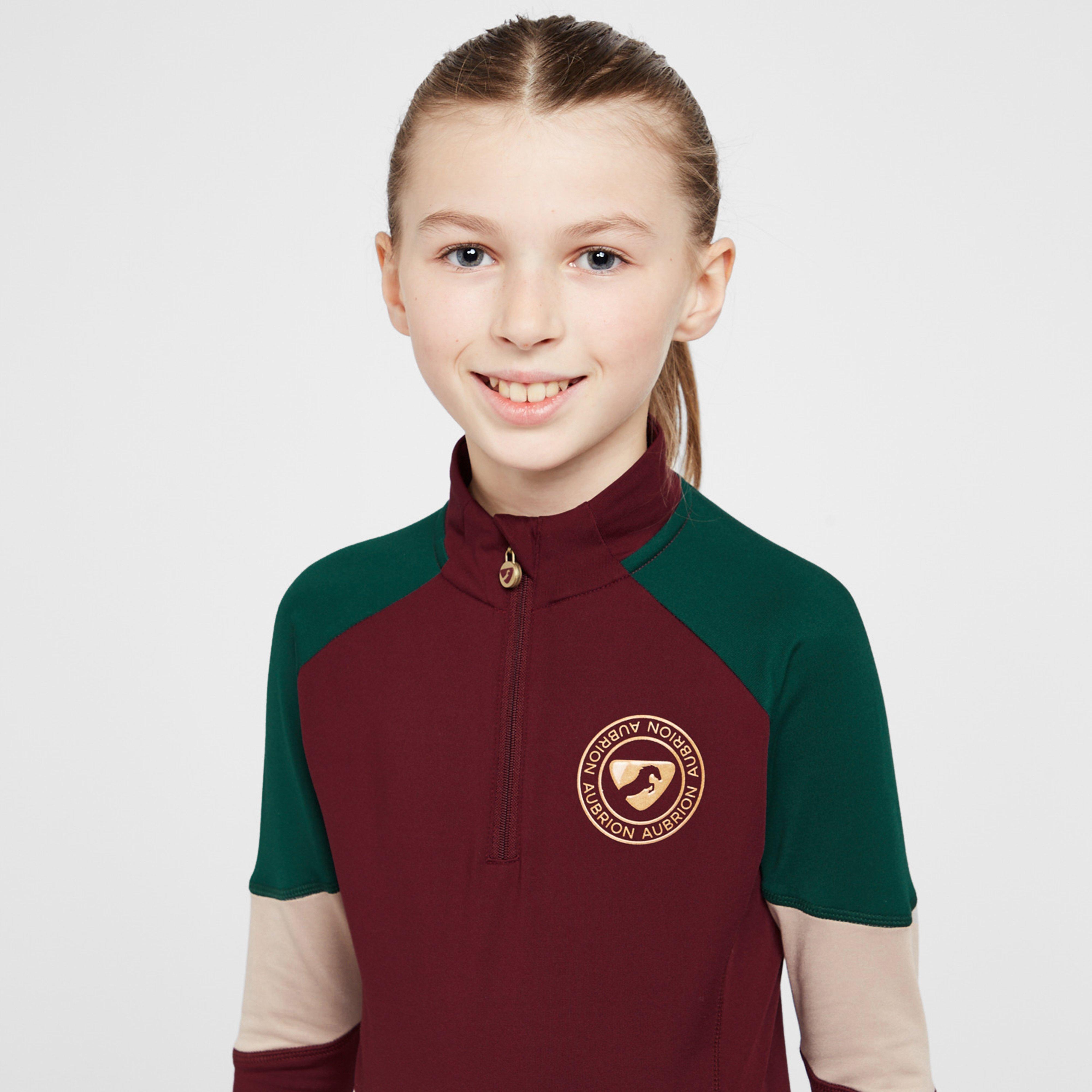 Kids Newbury Long Sleeved Base Layer Wine