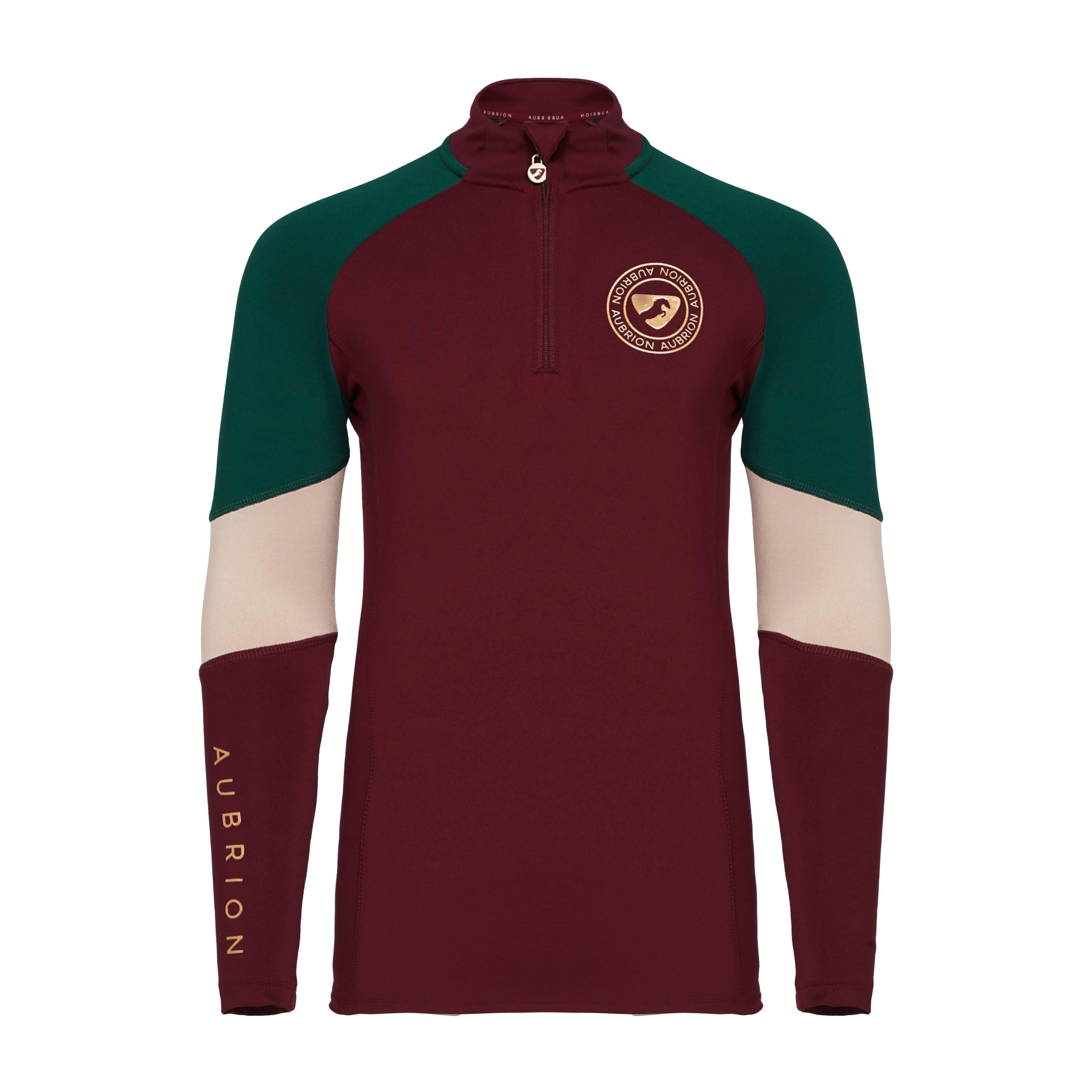 Kids Newbury Long Sleeved Base Layer Wine