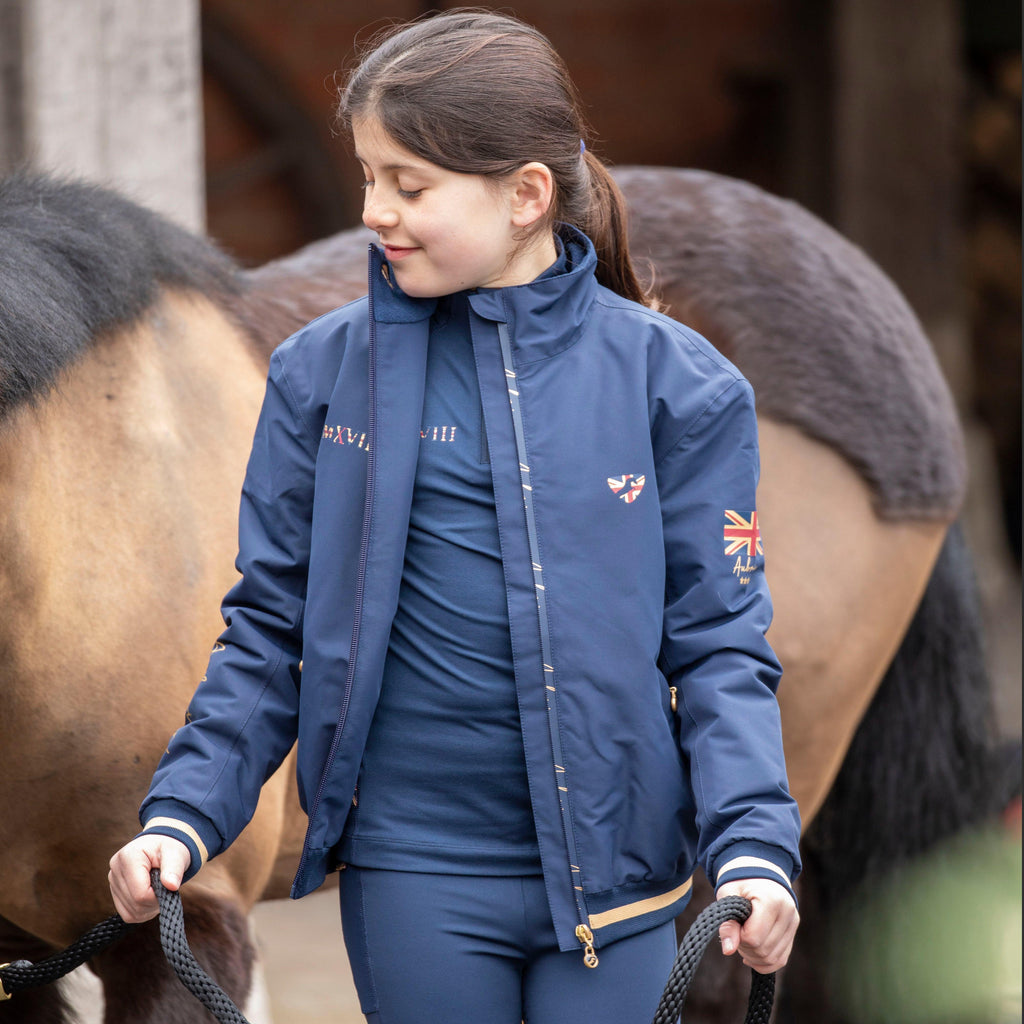 Kids Team Jacket Navy