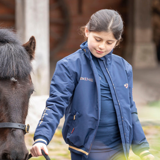 Kids Team Jacket Navy