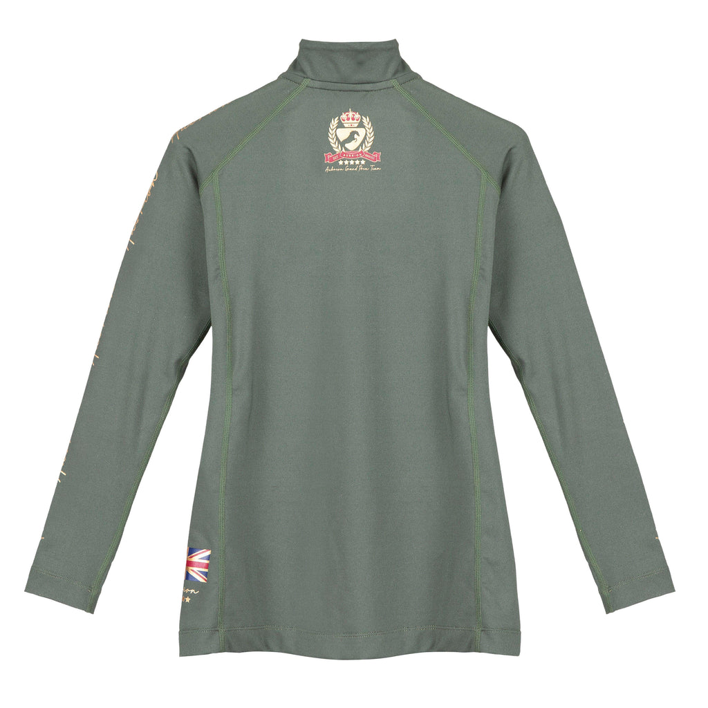 Kids Team Long Sleeved Base Layer Khaki