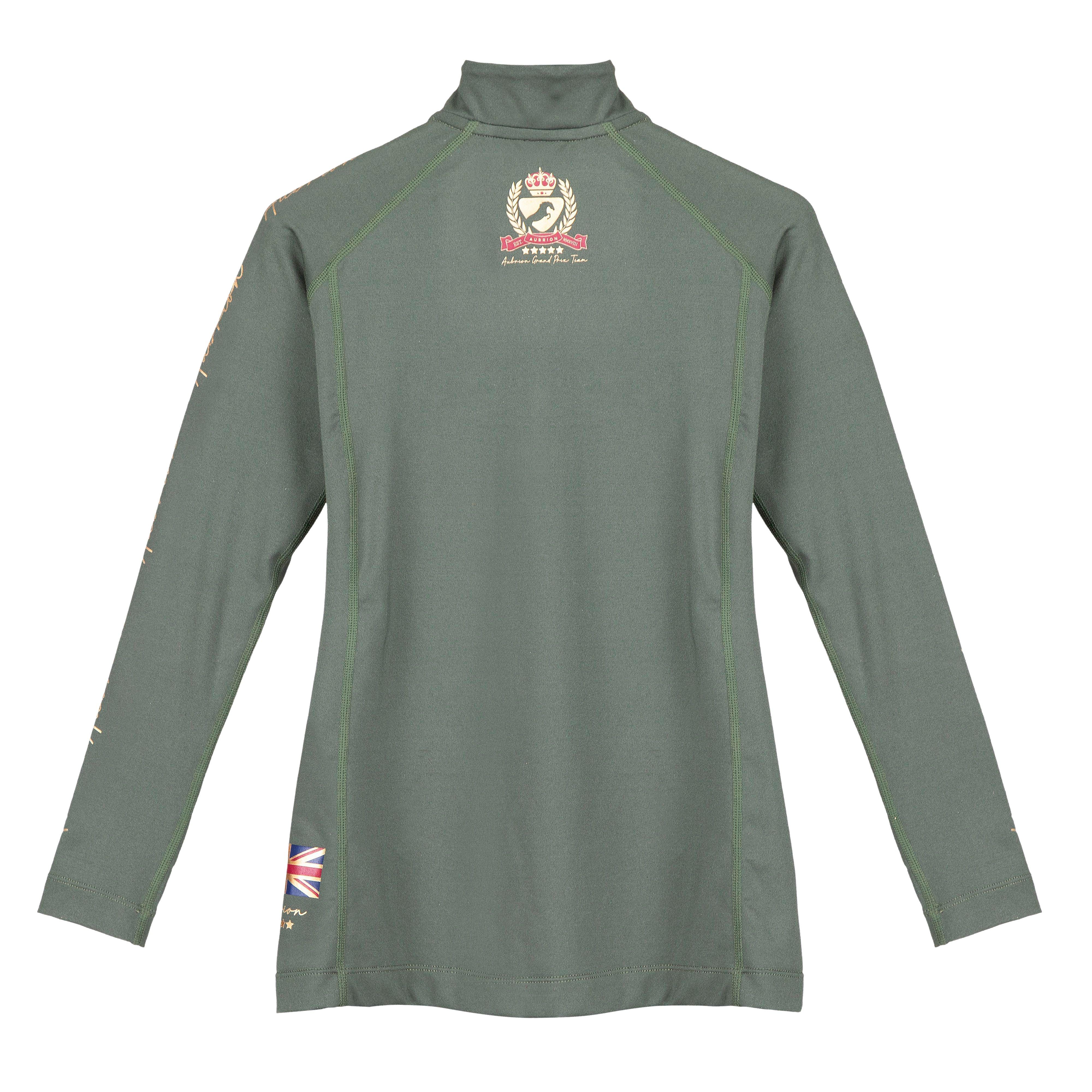 Kids Team Long Sleeved Base Layer Khaki