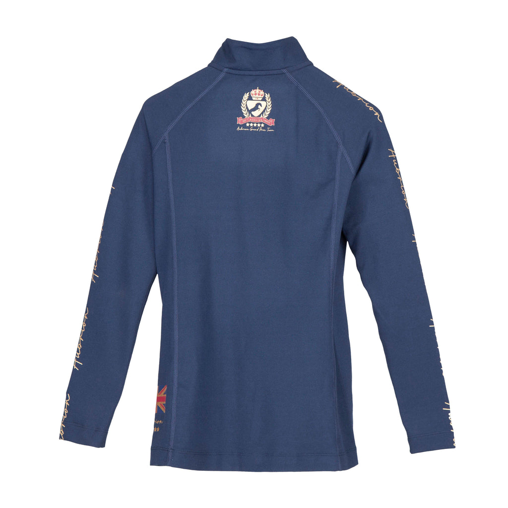 Kids Team Long Sleeved Base Layer Navy
