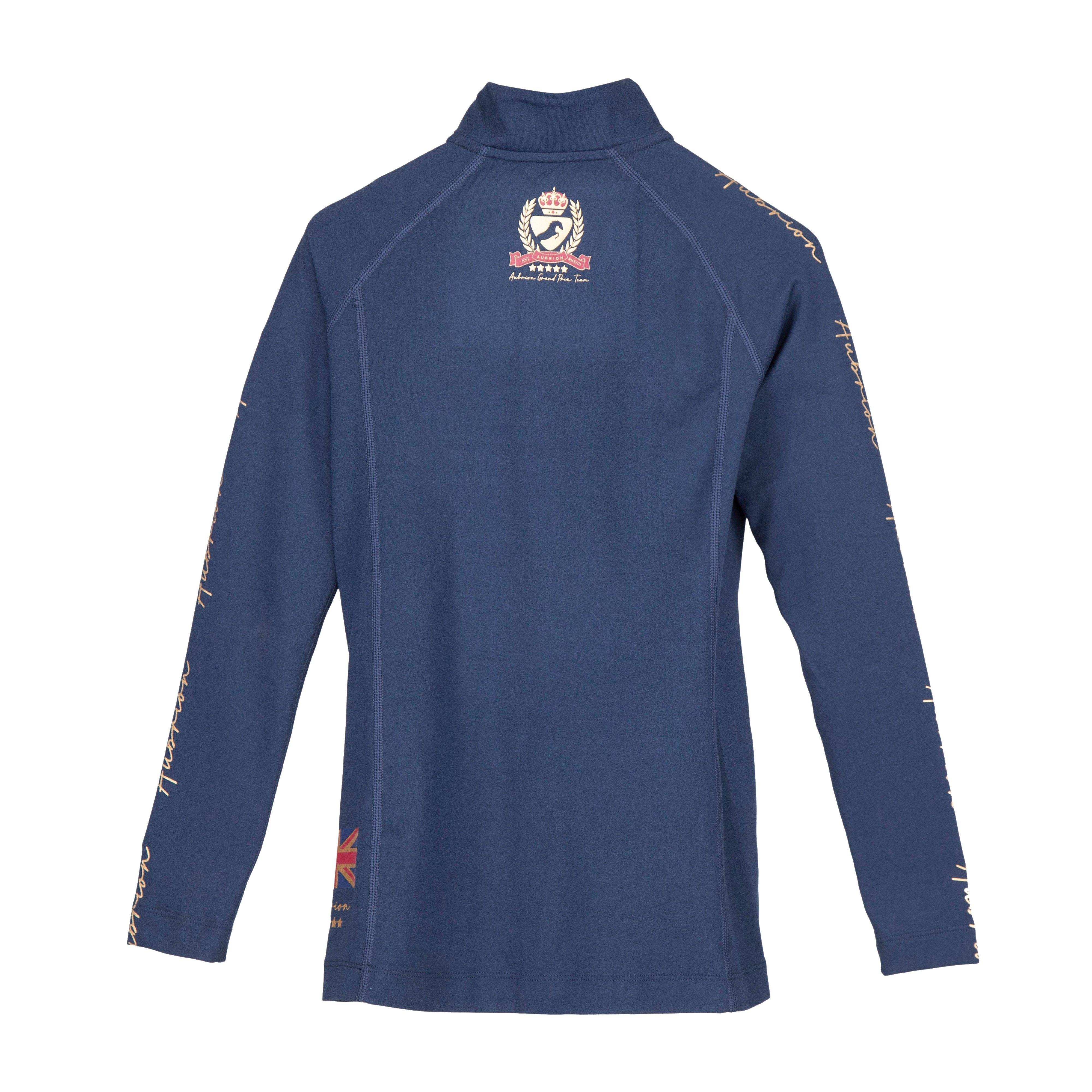Kids Team Long Sleeved Base Layer Navy