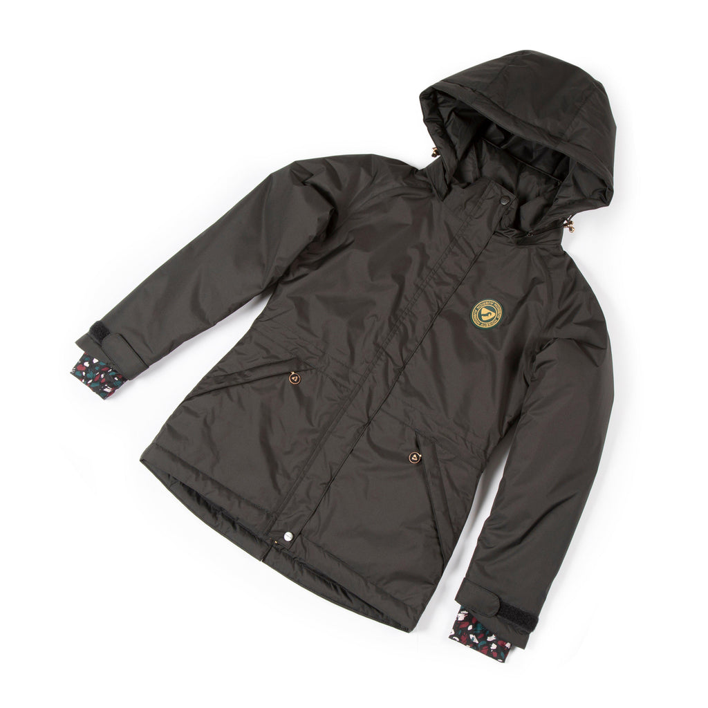 Kids Woodford Coat Charcoal