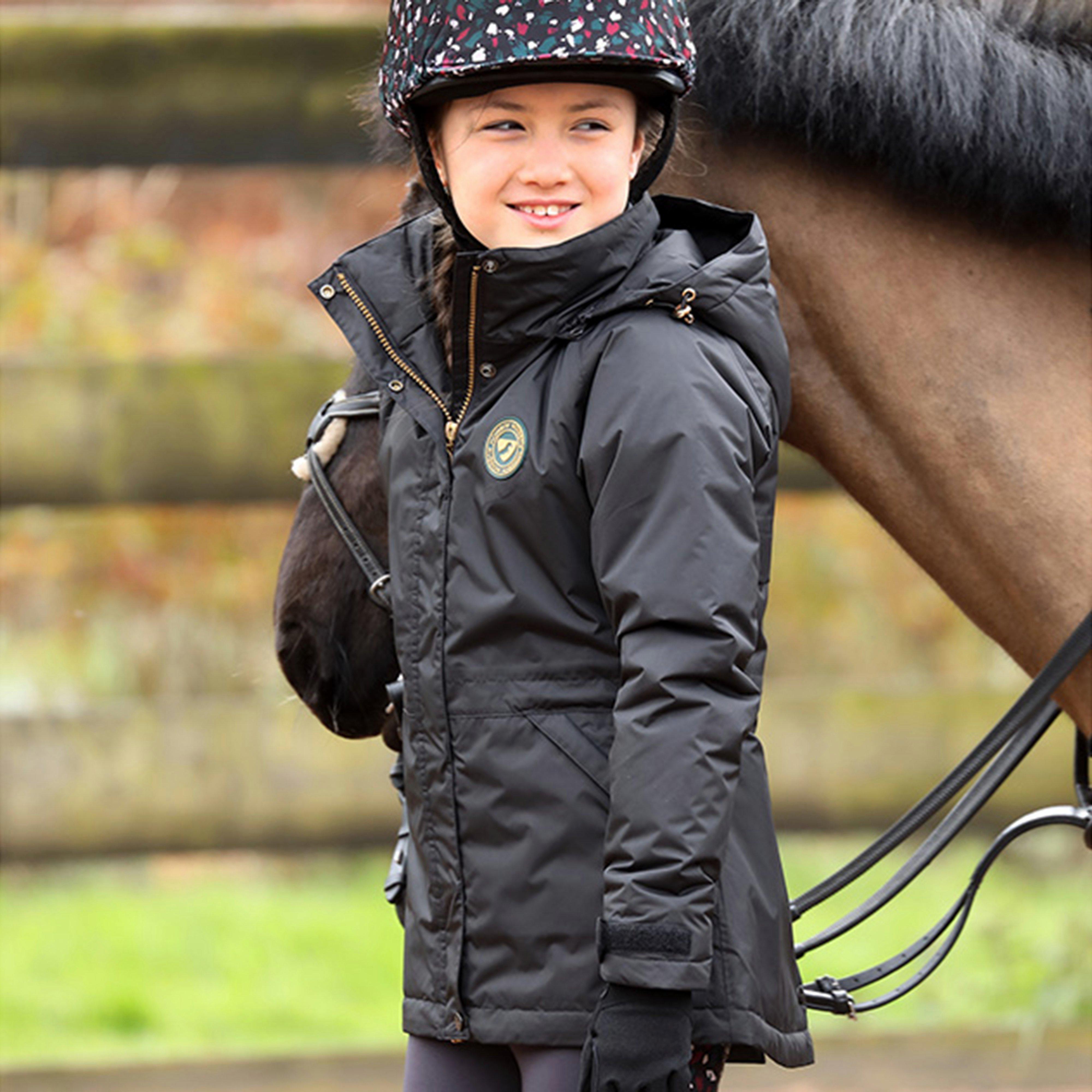 Kids Woodford Coat Charcoal