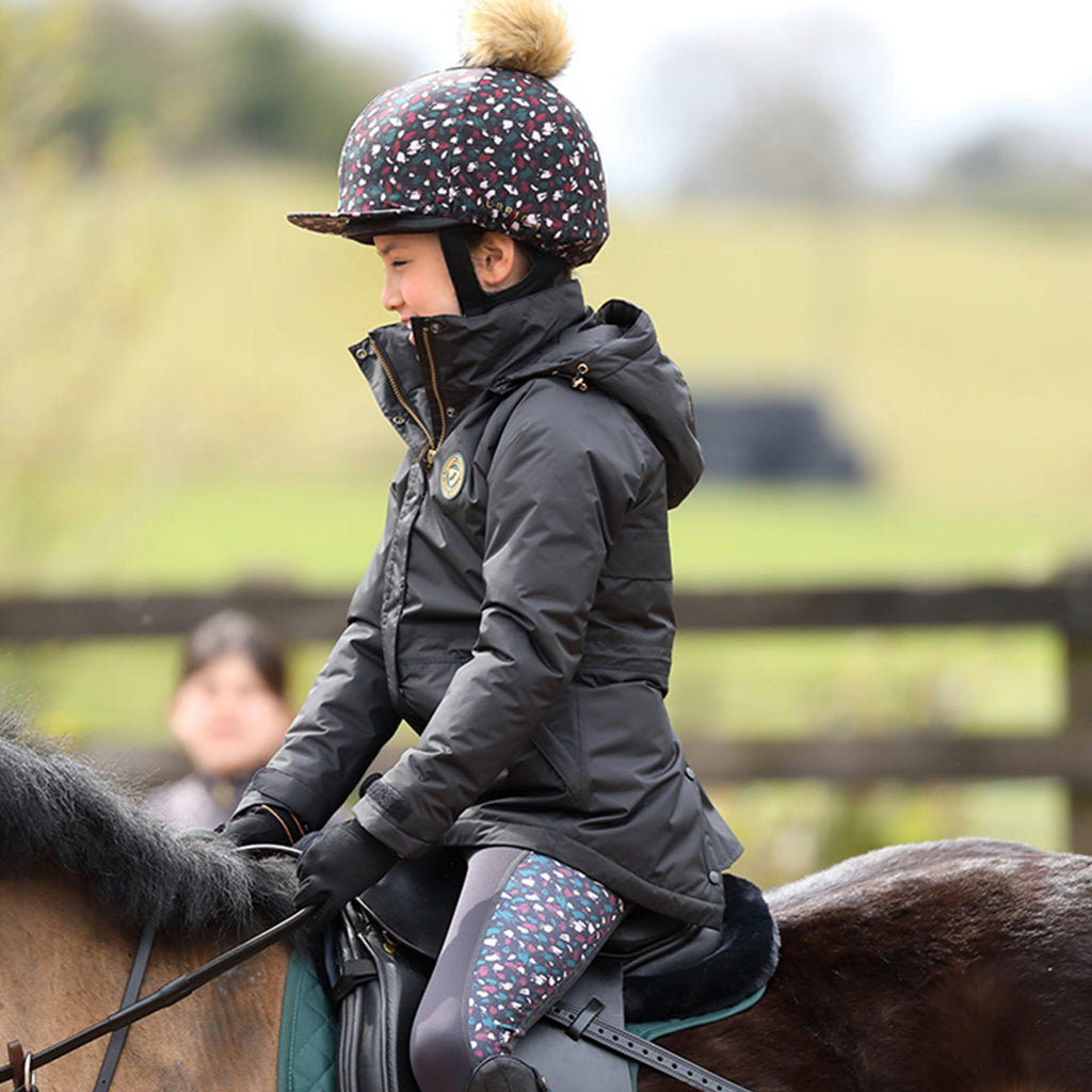 Kids Woodford Coat Charcoal