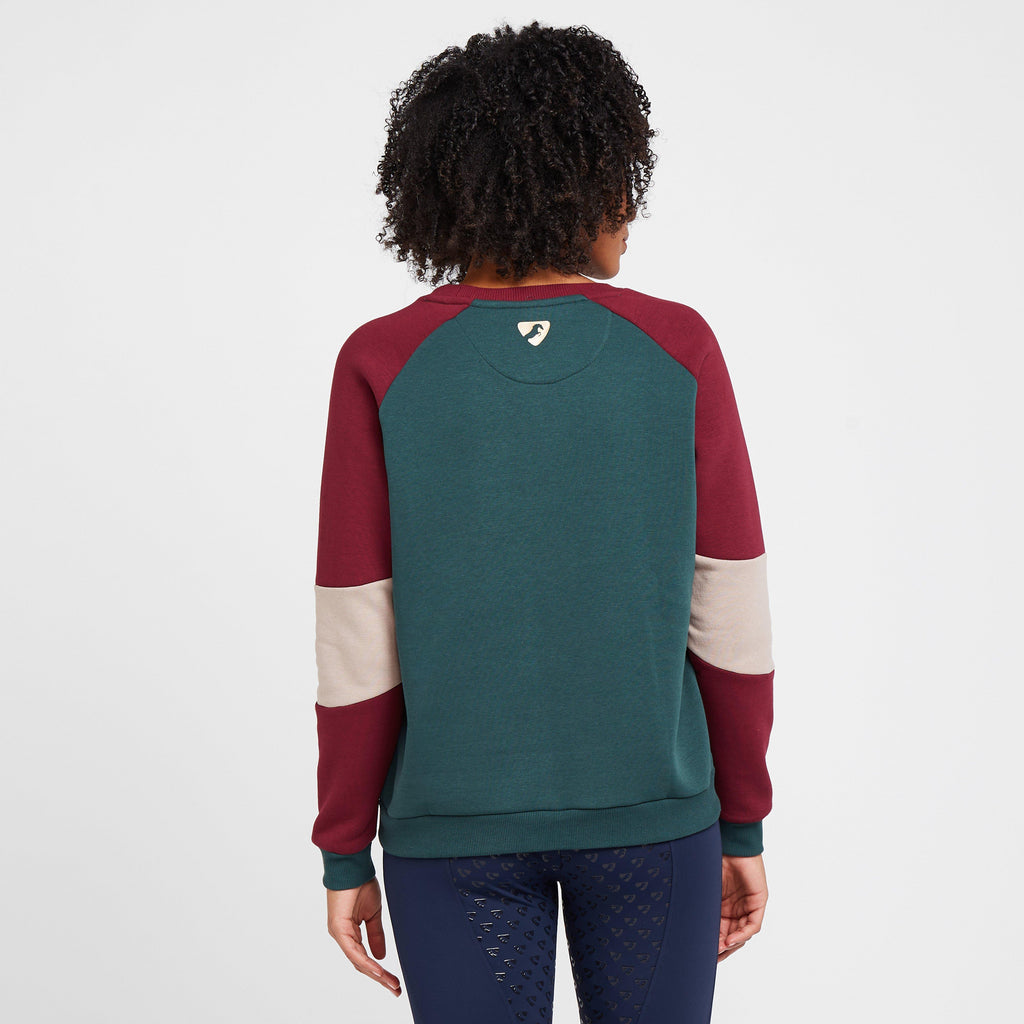 Womens Boston Sweatshirt Dark Green