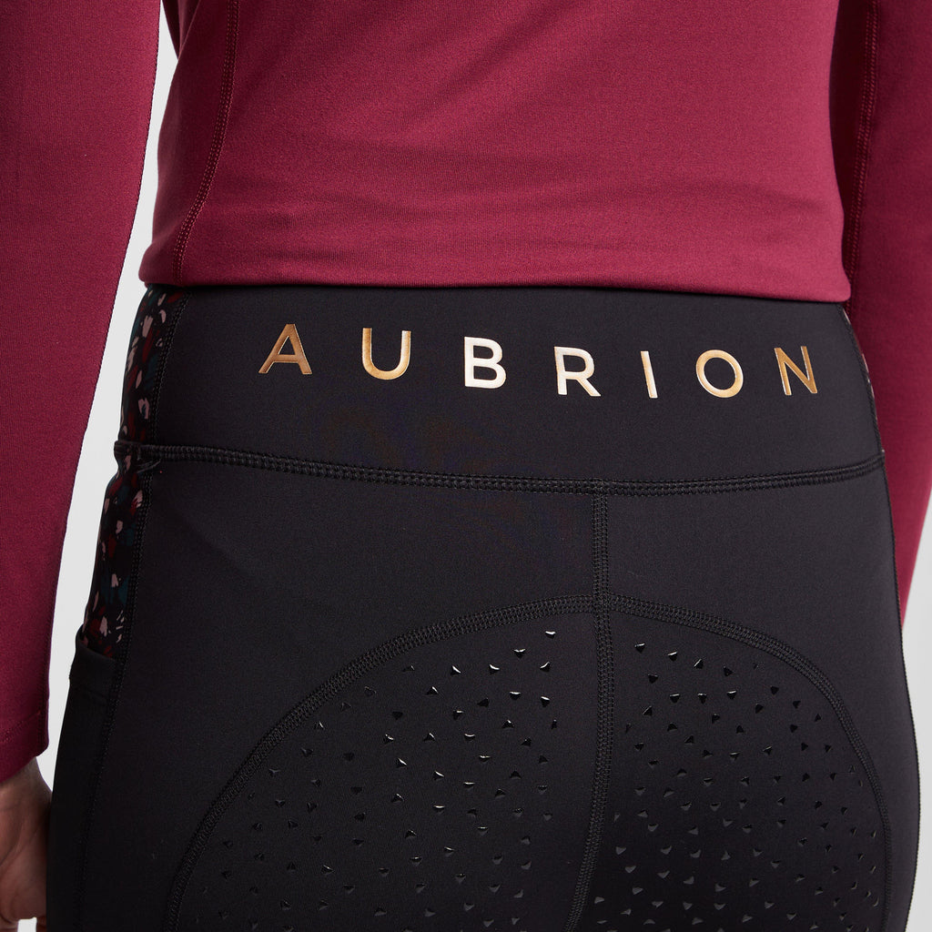 Womens Broadway Riding Tights Brushed Stroke