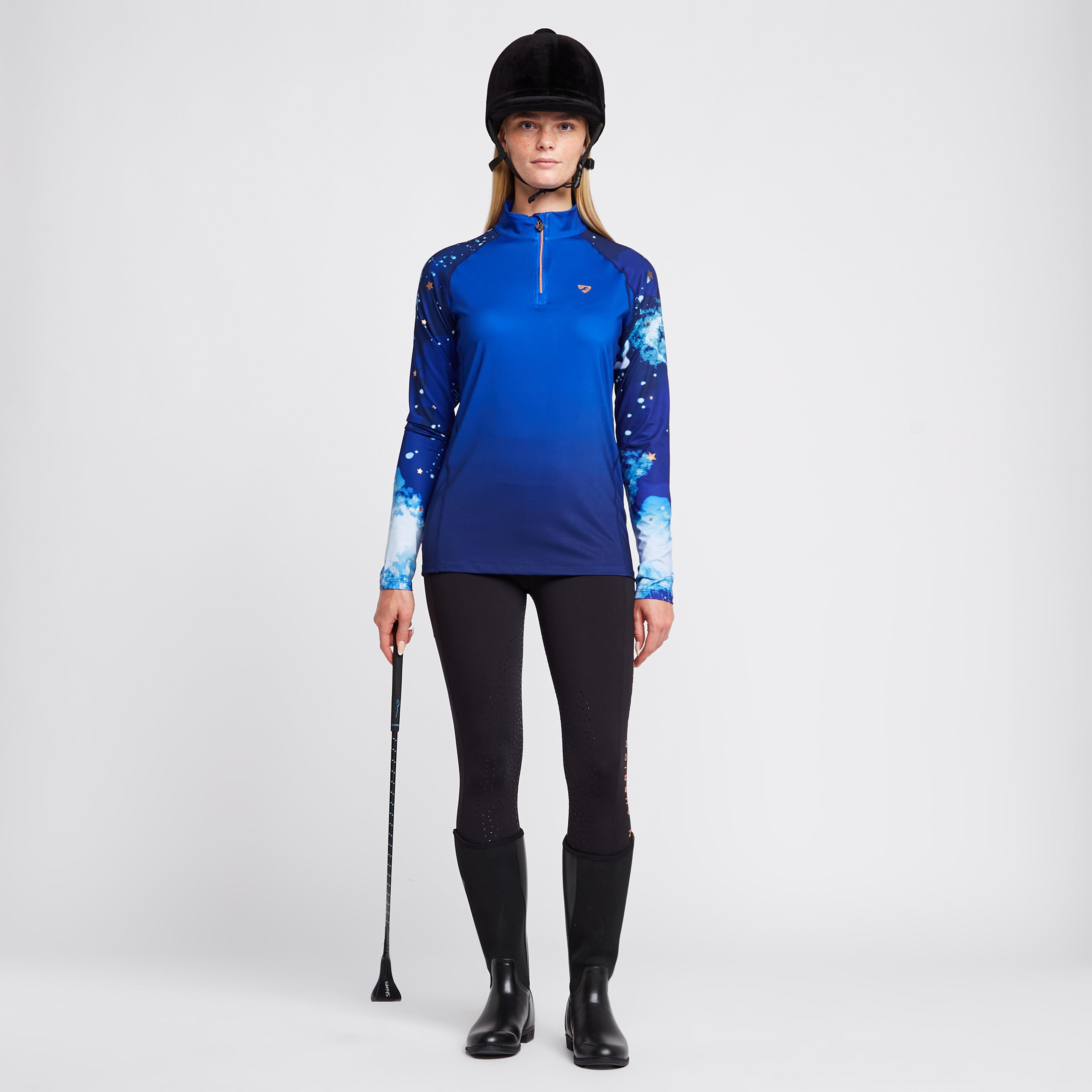 Womens Brook Logo Riding Tights Black