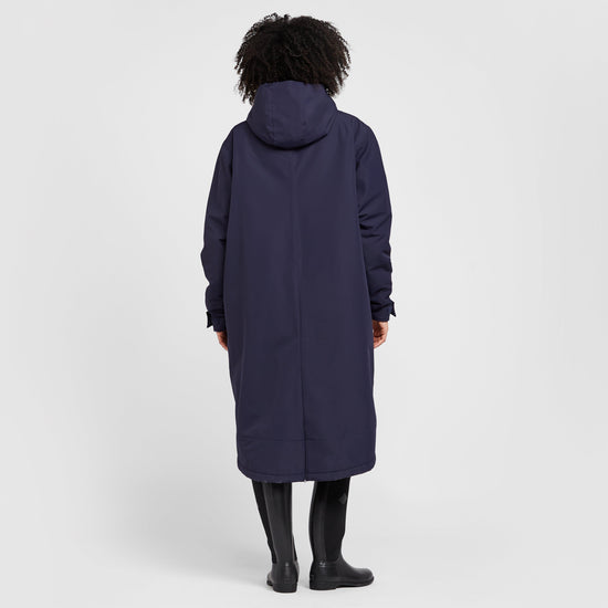 Womens Core All Weather Robe Navy