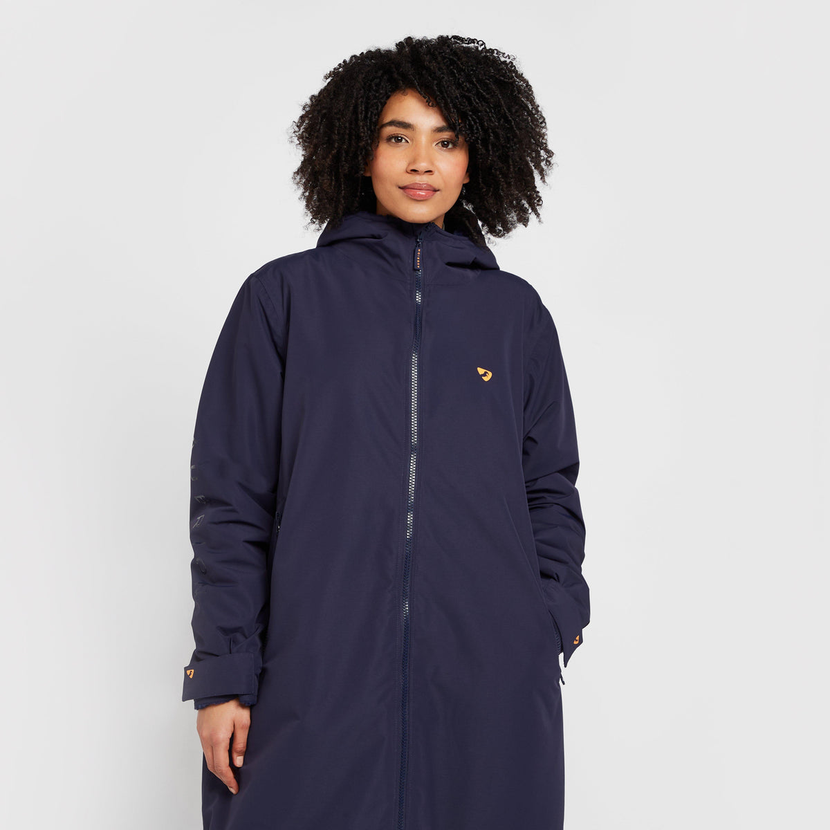 Womens Core All Weather Robe Navy