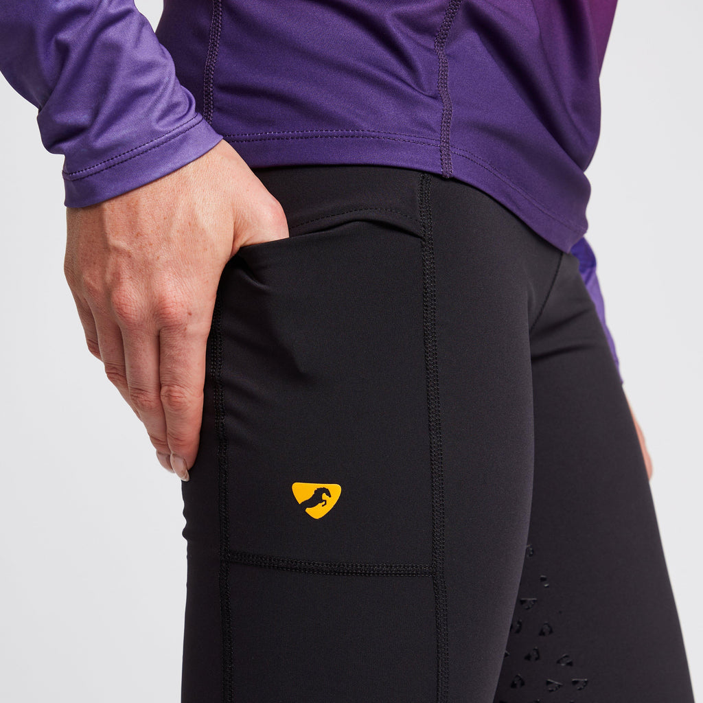 Womens Dutton Riding Tights Black