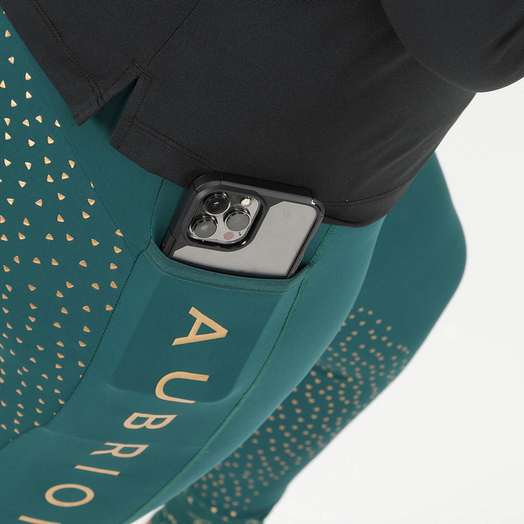 Womens Eastcote Riding Tights Dark Green