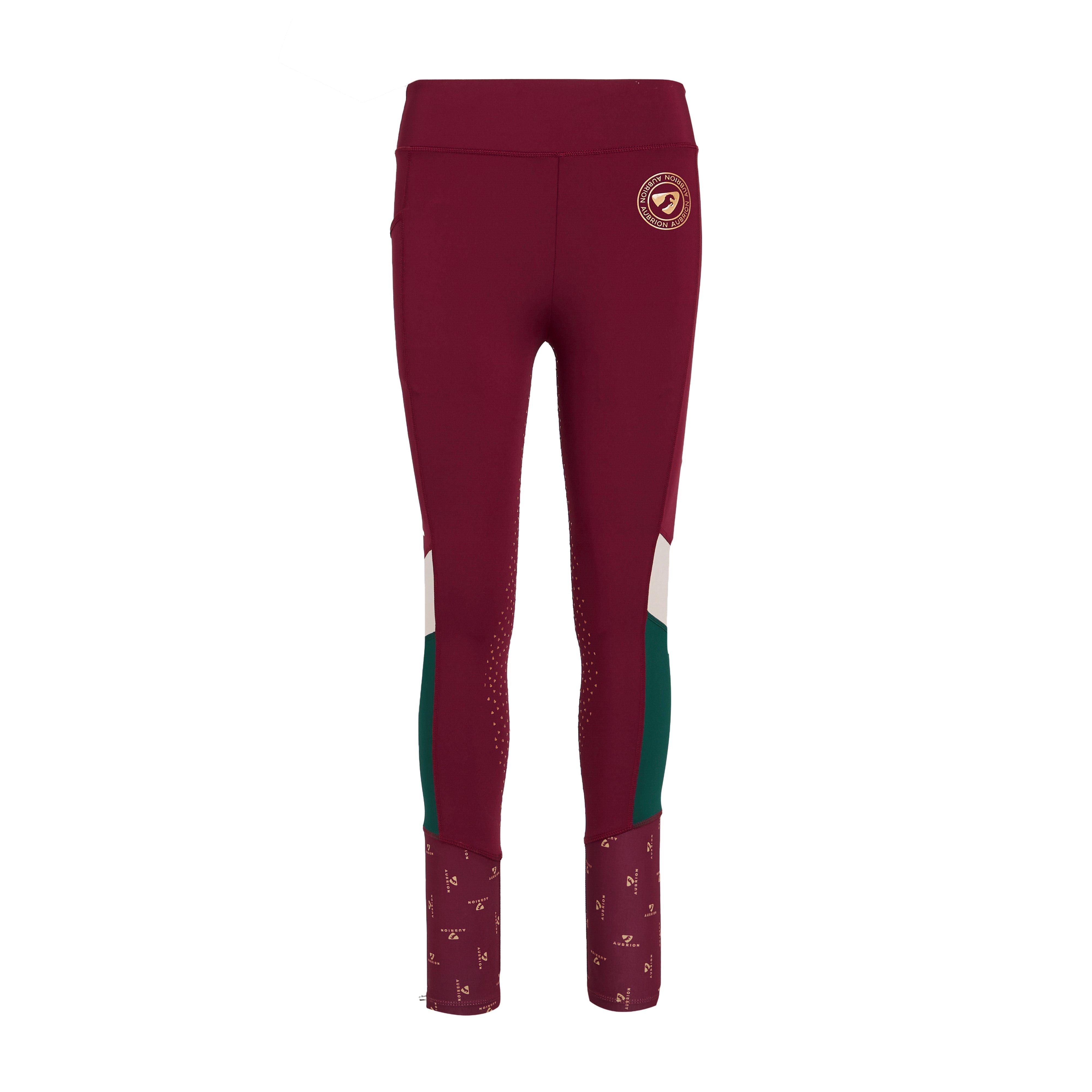 Womens Eastcote Riding Tights Wine