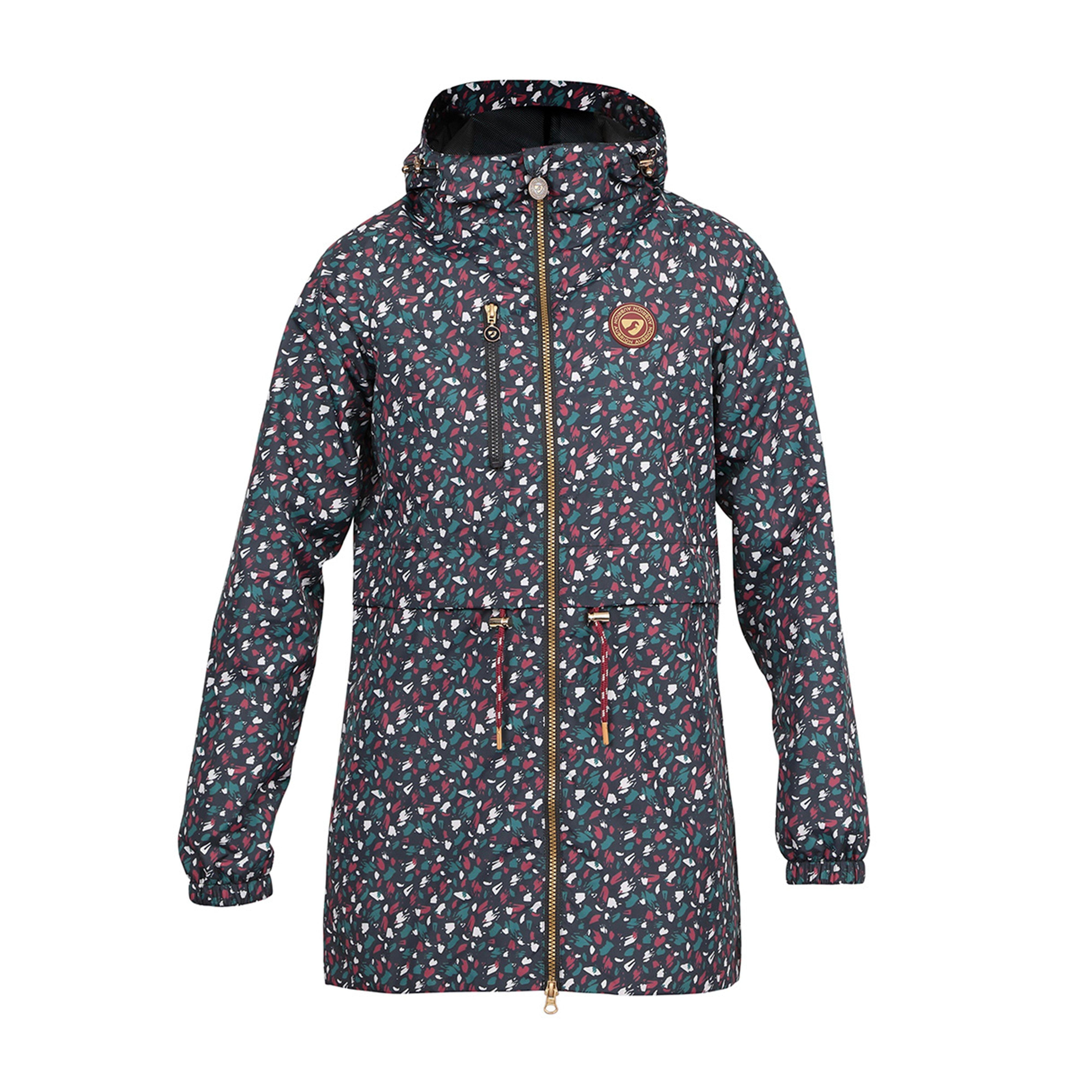 Womens Hackney Rain Jacket Brushed Stroke