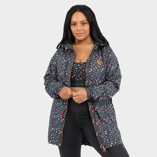 Womens Hackney Rain Jacket Brushed Stroke