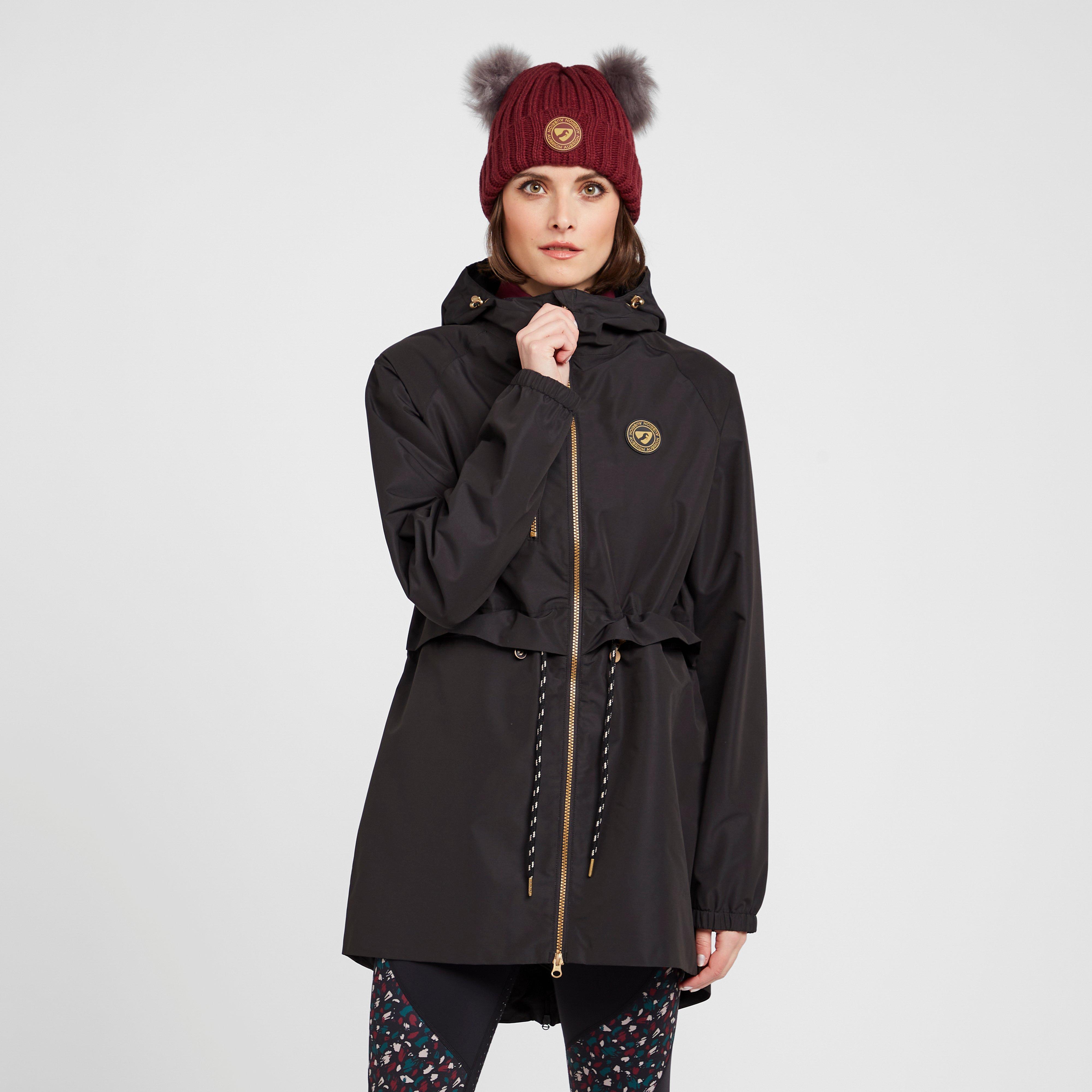 Womens Hackney Rain Jacket Charcoal