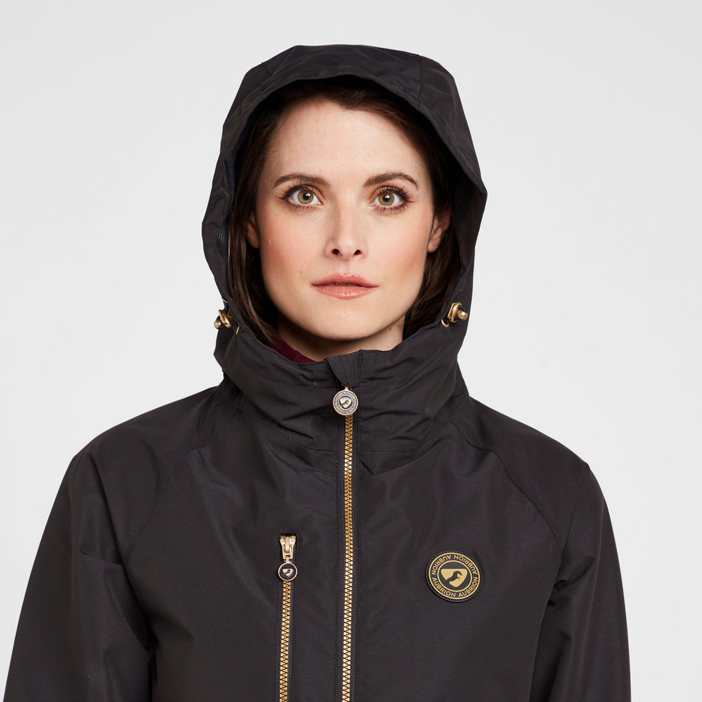 Womens Hackney Rain Jacket Charcoal