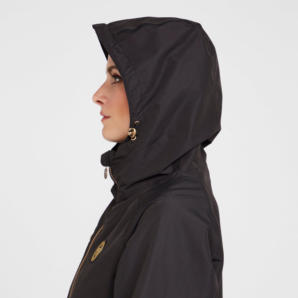 Womens Hackney Rain Jacket Charcoal