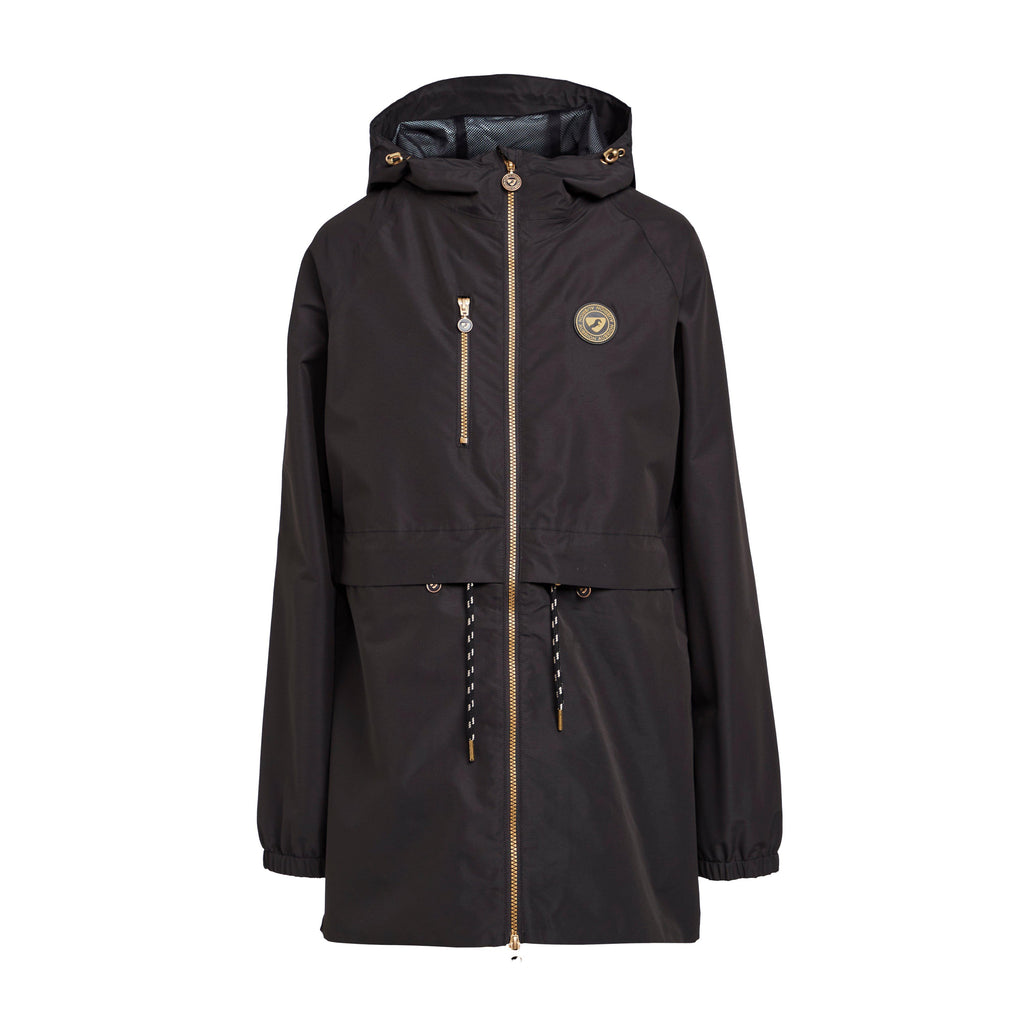 Womens Hackney Rain Jacket Charcoal