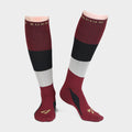 Womens Perivale Compression Socks Wine