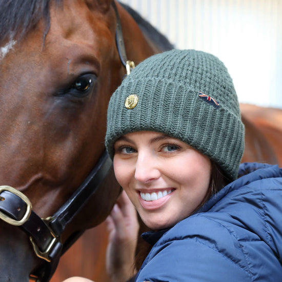 Womens Team Beanie Khaki