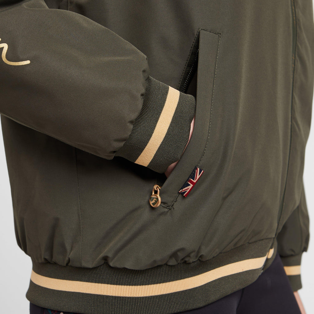 Womens Team Jacket Khaki