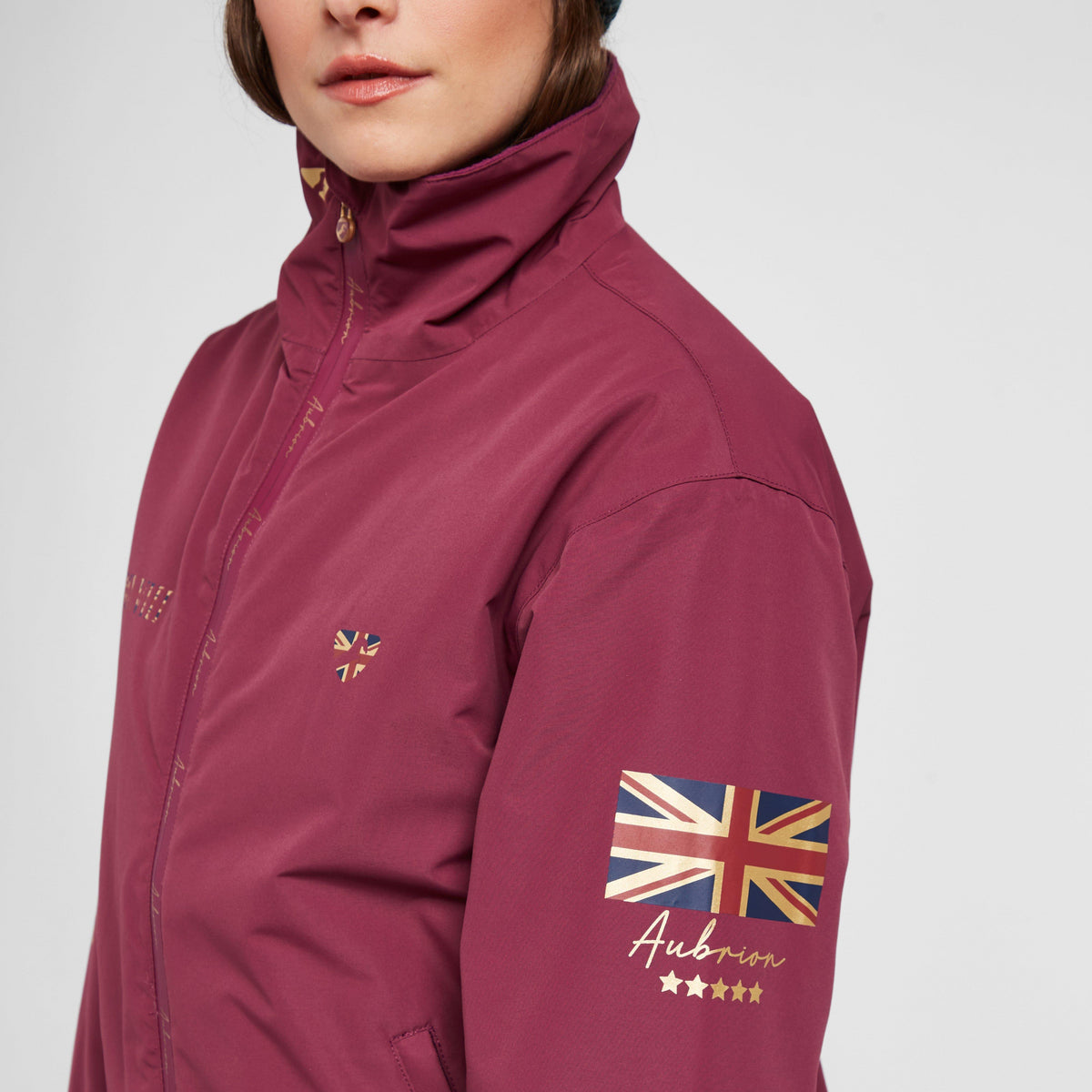 Womens Team Jacket Mulberry