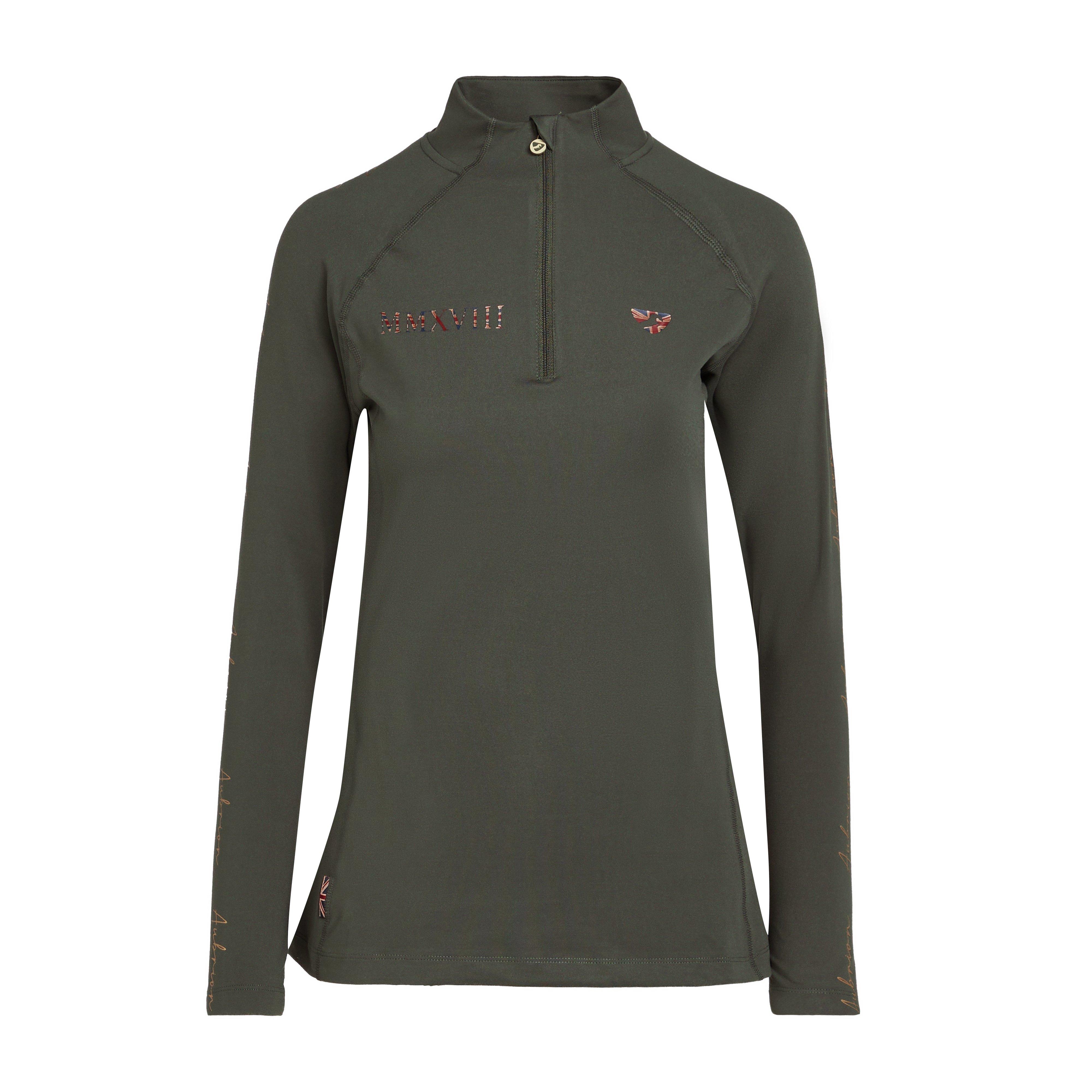 Womens Team Long Sleeved Base Layer Khaki