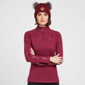 Women's Team Long Sleeved Base Layer Mulberry