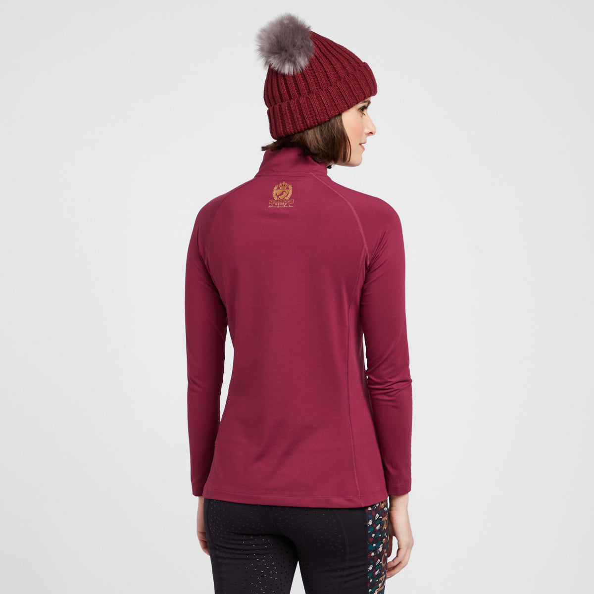 Women's Team Long Sleeved Base Layer Mulberry